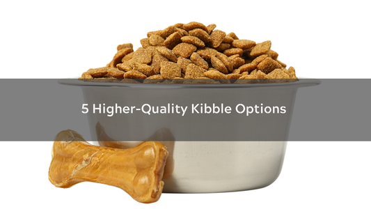 Cost-Effective Fresh Feeding + 5 Higher-Quality Kibble Options