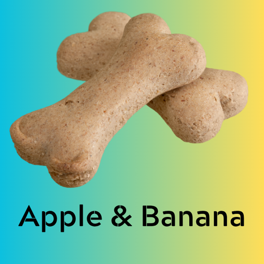 Apple Banana Dog Treats