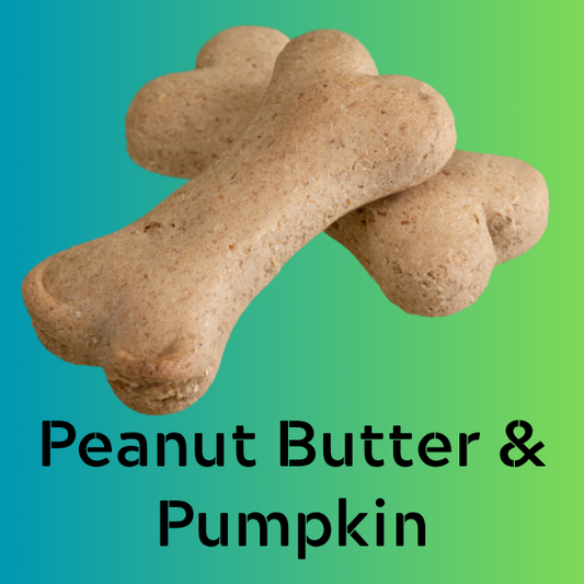 Peanut Butter & Pumpkin Dog Treats
